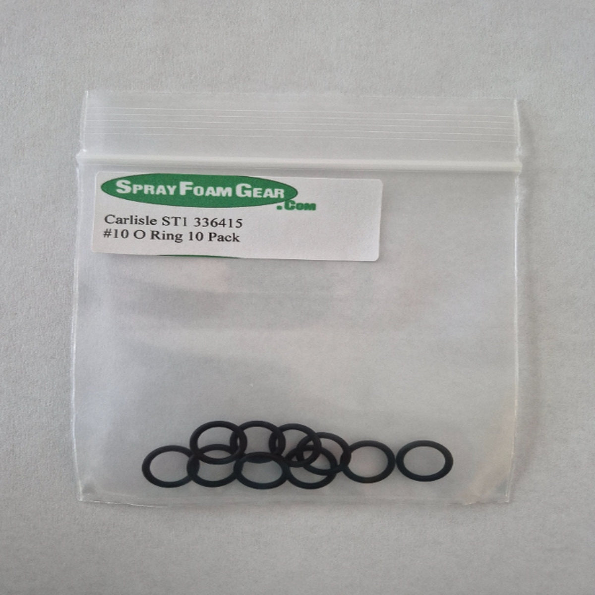 Carlisle Binks ST1 336415 #10 O Ring Kit 10 Pack
