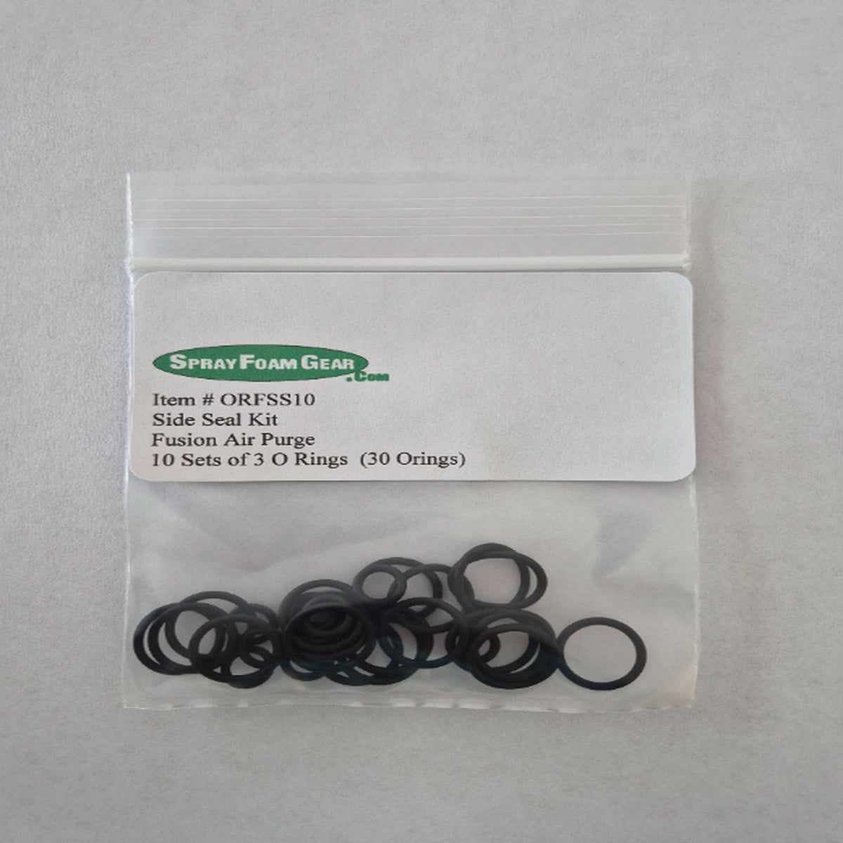 Fusion Air Purge Side Seal O Ring Kit - 30 O Rings