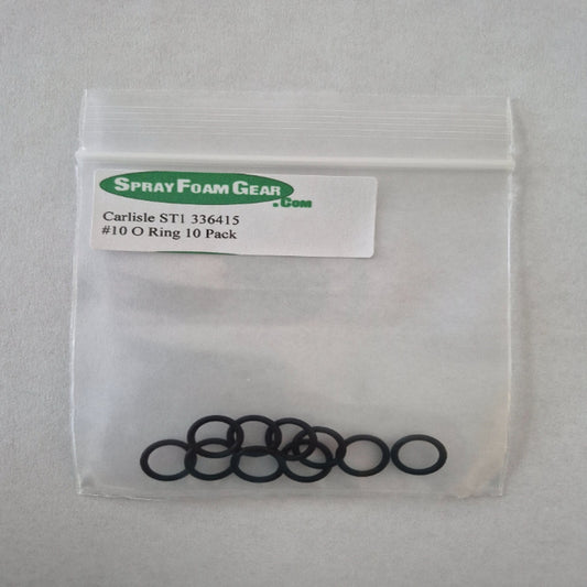 Carlisle Binks ST1 336415 #10 O Ring Kit 10 Pack