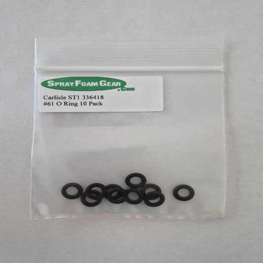 Carlisle Binks ST1 336418 #61 O Ring 10 Pack
