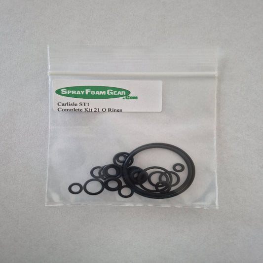 Carlisle Binks ST1 Complete O Ring Kit
