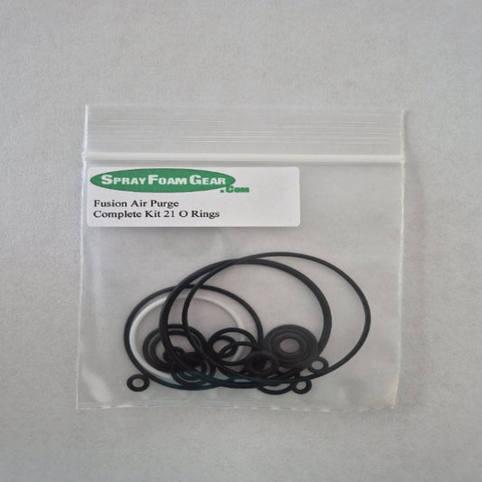 Fusion Air Purge Complete O Ring Kit - 21 O Rings