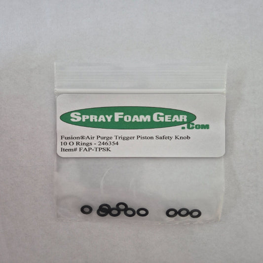 Fusion Air Purge Trigger Piston O Ring 246354 10 O Rings
