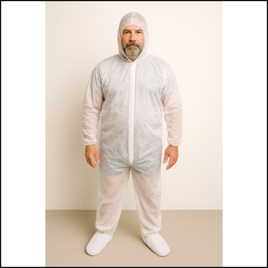 Basic Coverall Medium Weight With Collar only or Hood & Boots